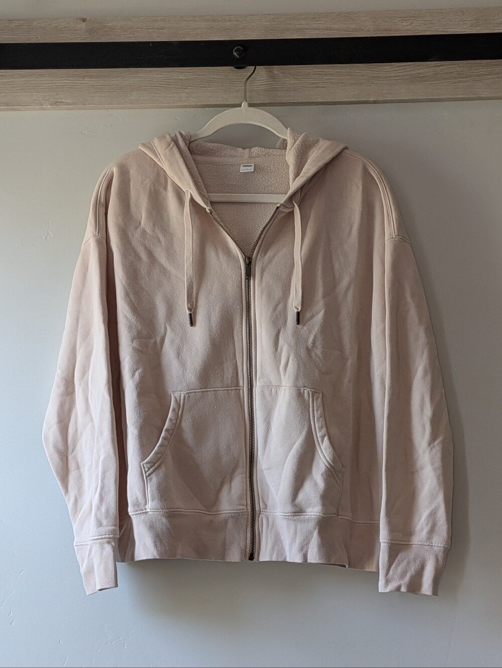 Old Navy Beige Zip-Up Hoodie